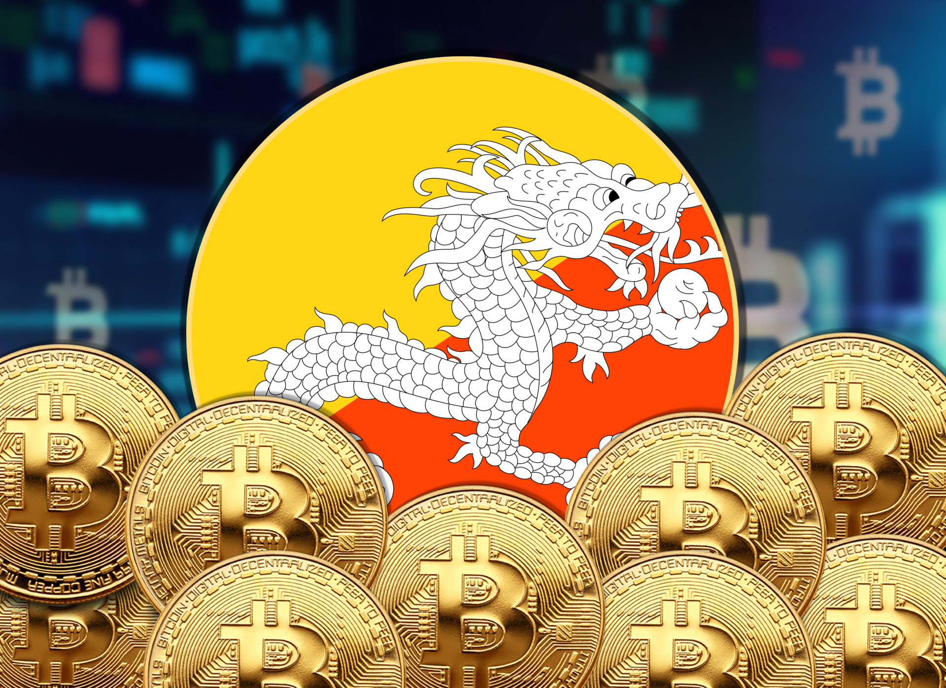 Taking Profits? Bhutan Gov Moves $66 Million BTC to Exchange, Arkham Reports